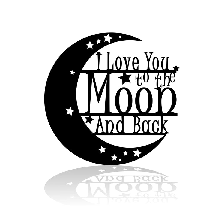 I Love You To The Moon And Back - Greenline Plasma